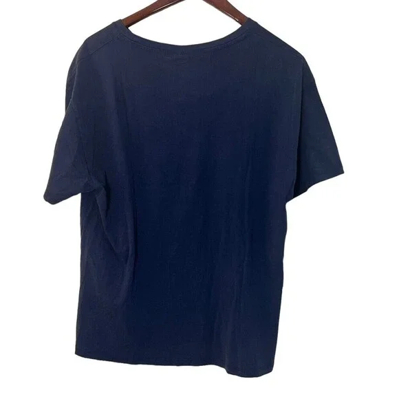 NWT Women's Navy Rolling Stones S/S Band Tee Size Large - Picture 3 of 9